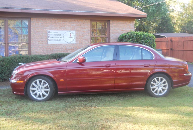 The “RED CAT” for Valentine Day 2015, the 2000 Jaguar S-Type
